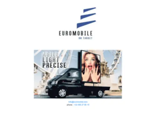 Euromobile.be(Home) Screenshot