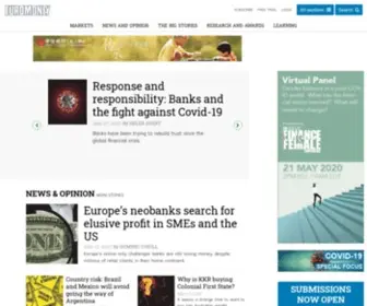 Euromoney.com(The leading authority for the world's banking and financial markets) Screenshot
