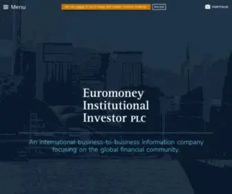 Euromoneyplc.com(Euromoney Institutional Investor PLC) Screenshot