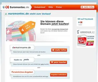Euromontec.de(Domains für Domain) Screenshot