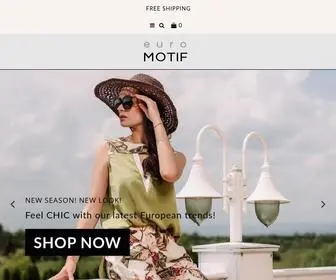 Euromotif.com(Clothing Boutique) Screenshot