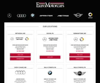 Euromotorcars.com Screenshot