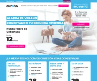 Eurona.es(Eurona Telecomunicaciones) Screenshot