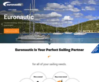 Euronautic.eu(Rent a boat) Screenshot