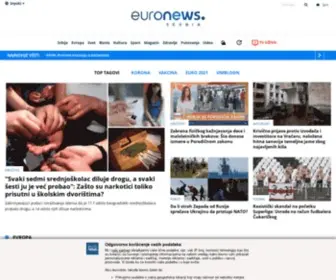 Euronews.rs(Najnovije vesti i video priče iz Srbije i sveta o najvažnijim događajima iz politike) Screenshot