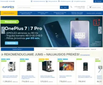 Euronics.lt(Internetin) Screenshot