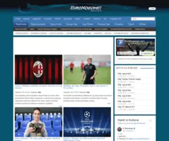 Euronogomet.com(EuroNogomet, nogometni magazin) Screenshot