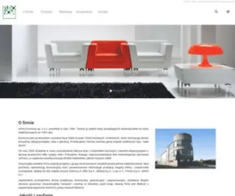 Euronova.com.pl(Fabryka mebli biurowych i hotelowych) Screenshot