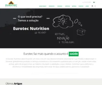 Euronutri.com.br(Eurotec Nutrition) Screenshot