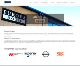 Europa-Group.co.uk(Europa Group) Screenshot