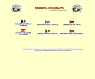 Europa-Hollidays.com(Location de vacances) Screenshot