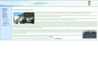 Europa-Retreat-Centre.com(Europa Retreat Centre Gibraltar) Screenshot