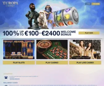 Europacasino.com Screenshot
