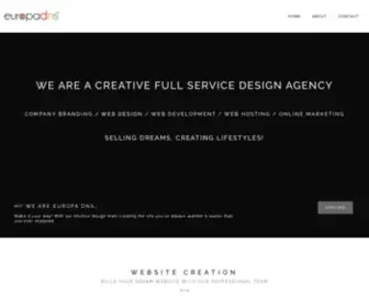 Europadns.net(CREATIVE FULL SERVICE DESIGN AGENCY) Screenshot