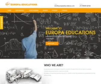 Europaeducations.com(Europa Education Providing Private Tutoring Services In Bangalore) Screenshot