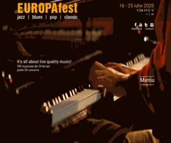 Europafest.ro(Europafest) Screenshot