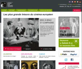 Europafilmtreasures.fr(Europa Film Treasures) Screenshot