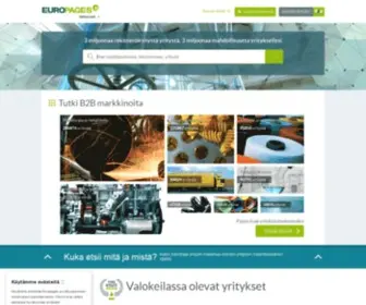 Europages.fi(Etsi yrityksiä) Screenshot