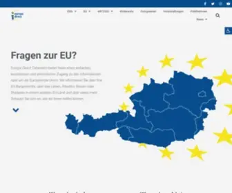 Europainfo.at(Europe Direct Österreich) Screenshot