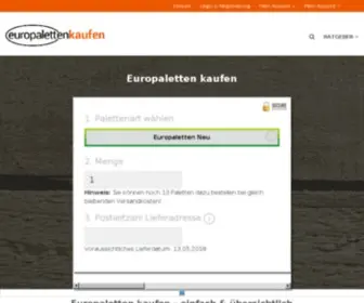 Europaletten-Kaufen.eu(Europaletten kaufen) Screenshot