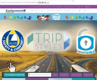 Europamundo.com(Europamundo Vacations International) Screenshot