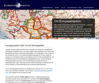 Europaperspektiv.se(Start) Screenshot