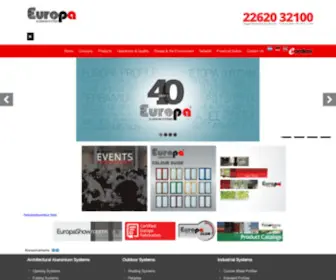Europaprofil.com(κουφώματα) Screenshot