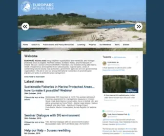 Europarc-AI.org(EUROPARC Atlantic Isles Home) Screenshot