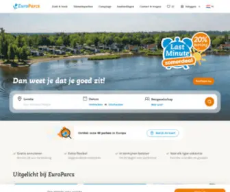 Europarcs.nl(Welkom op) Screenshot