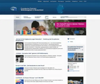 Europarl.de(Aktuell) Screenshot