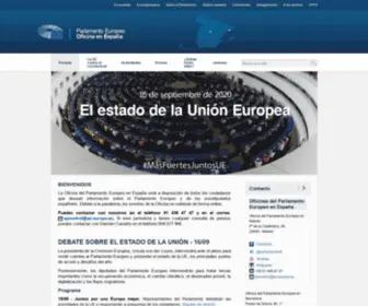 Europarl.es(Portada) Screenshot