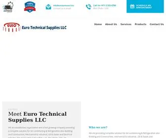 Europartsuae.com(Air Conditioner Parts & Hardware Trading) Screenshot