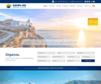 Europasol.com(Inmobiliaria Alfaz del Pi) Screenshot