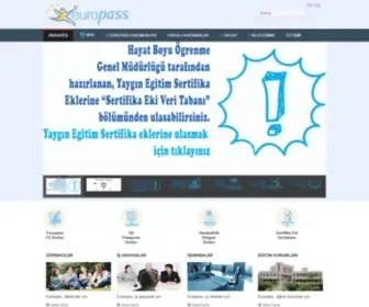 Europass.gov.tr(özgeçmiş) Screenshot