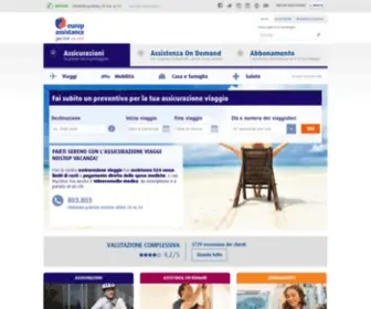 Europassistance.it(Assicurazione Viaggio) Screenshot
