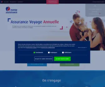 Europassistance.lu(Europ Assistance Luxembourg) Screenshot