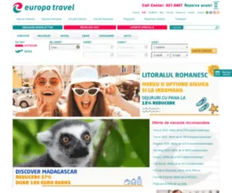 Europatravel.ro(Europa Travel) Screenshot