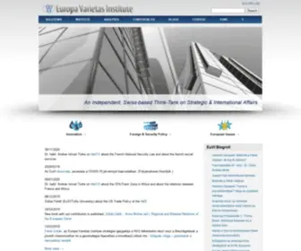 Europavarietas.org(Europa Varietas Institute) Screenshot