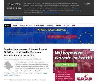 Europawire.eu(Europawire) Screenshot