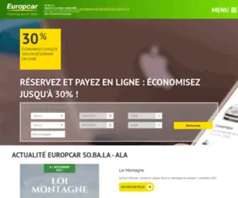 Europcar-Biarritz.fr(Agences Europcar Biarritz) Screenshot