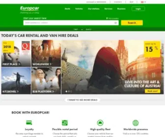 Europcar.at(Book rental cars) Screenshot