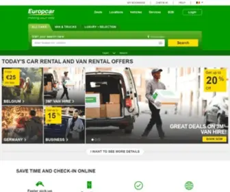 Europcar.be(Rental Cars) Screenshot