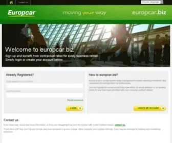 Europcar.biz(Europcar) Screenshot