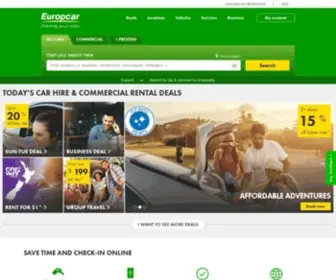 Europcar.co.nz(Car Rental & Commercial Hire) Screenshot