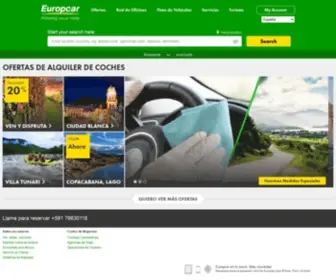 Europcar.com.bo(Alquiler de Autos) Screenshot