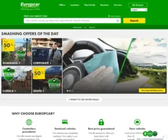 Europcar.com.ec(Europcar Ecuador) Screenshot