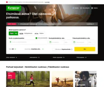 Europcar.fi(Autovuokraamo Europcar) Screenshot