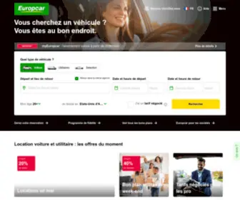 Europcar.fr(Location de voiture et utilitaire) Screenshot