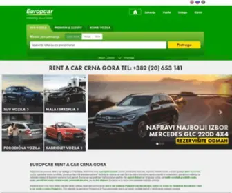Europcar.me(Rent a Car Crna Gora) Screenshot