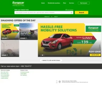 Europcaroman.com(Europcar Oman) Screenshot